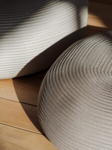 kaboompics_softly-lit-patterned-poufs-on-wooden-floor-37001